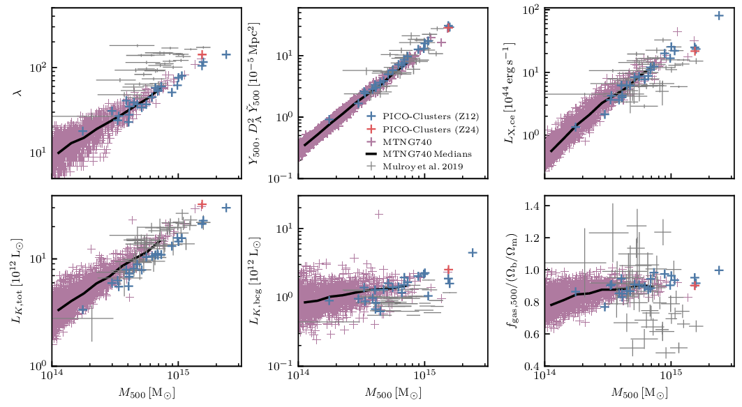Cluster scaling relations